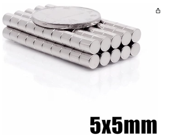 Magnet neodim 5mm x 5mm - imagine 3