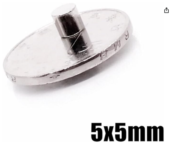 Magnet neodim 5mm x 5mm - imagine 4