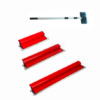 Set profesional gletiere inox 40 cm | 60 cm | 80 cm, cu suport și prelungitor telescopic
