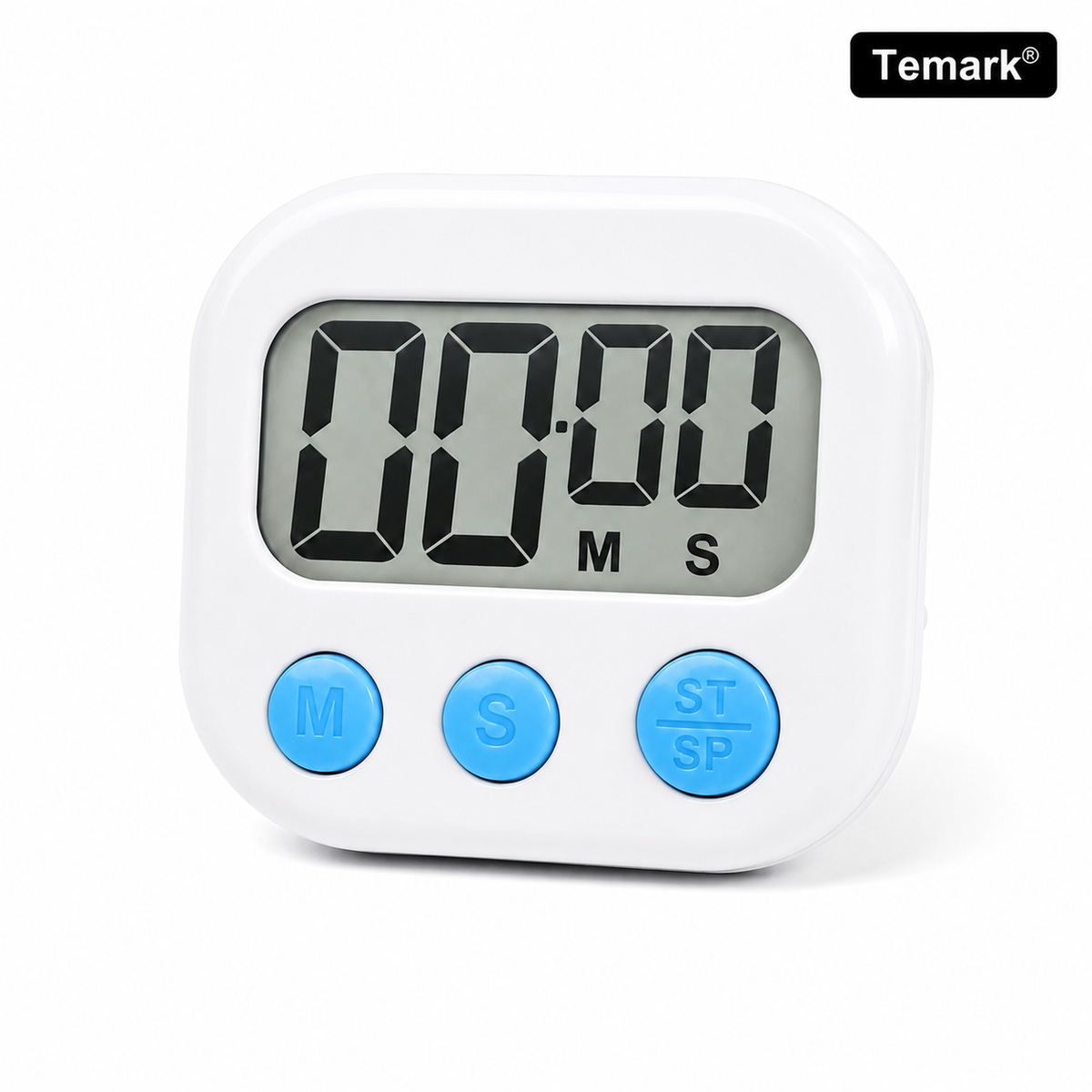 Timer digital de bucătărie Temark TMK-CR-1, cronometrare crescătoare și descrescătoare, magnet, alarmă - imagine 3