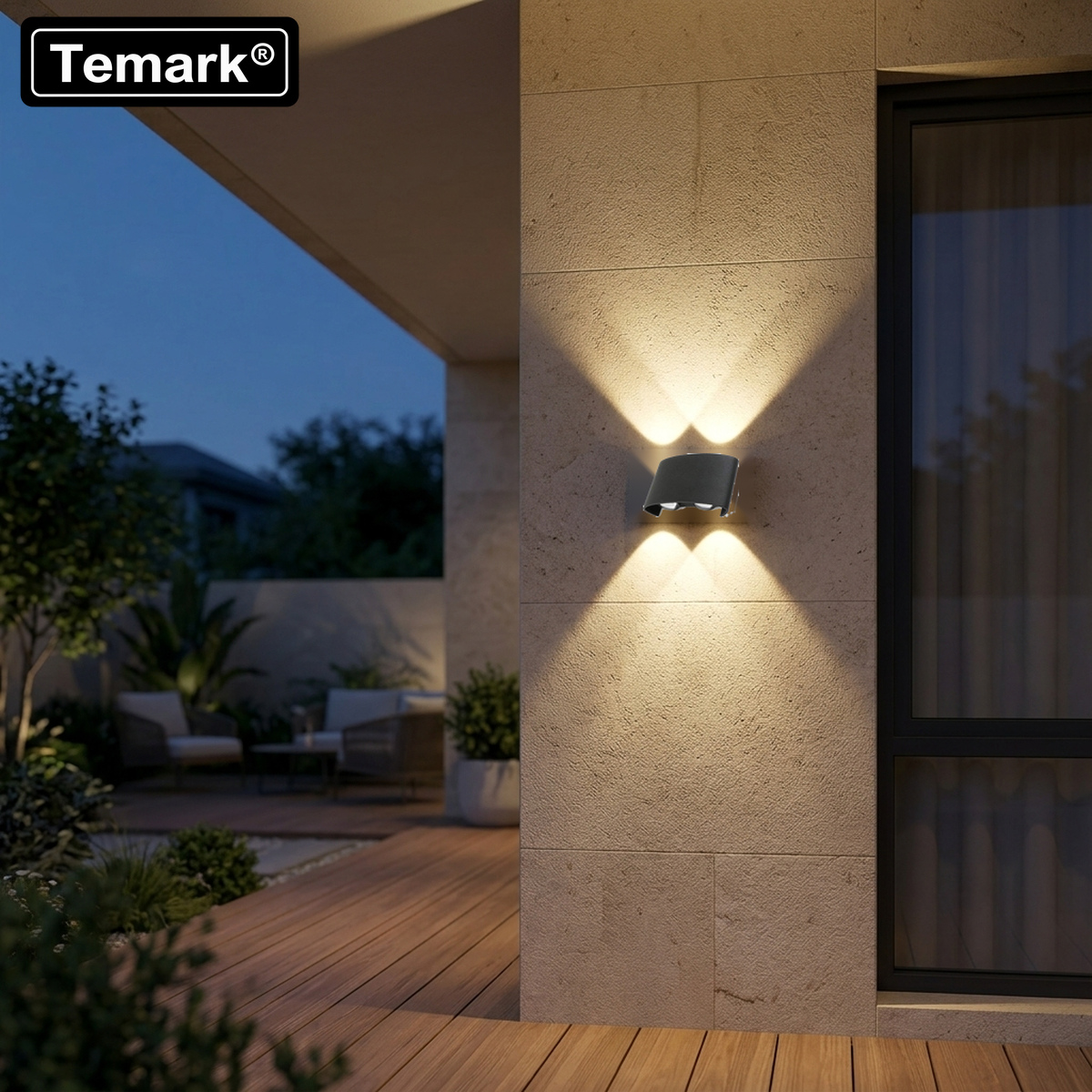 TMK-LP200 - detaliu 5 aplică LED exterior