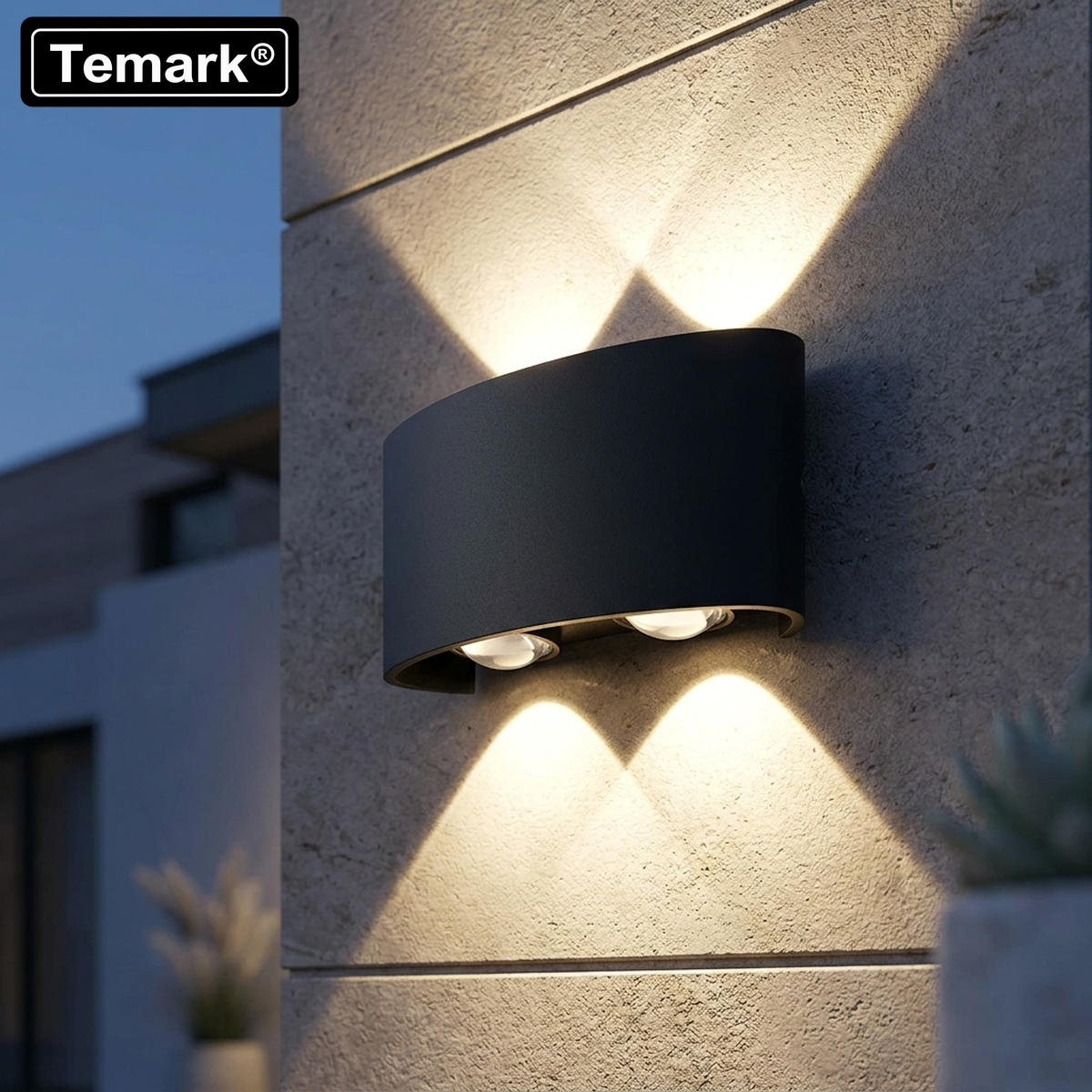 TMK-LP200 - detaliu 6 aplică LED exterior