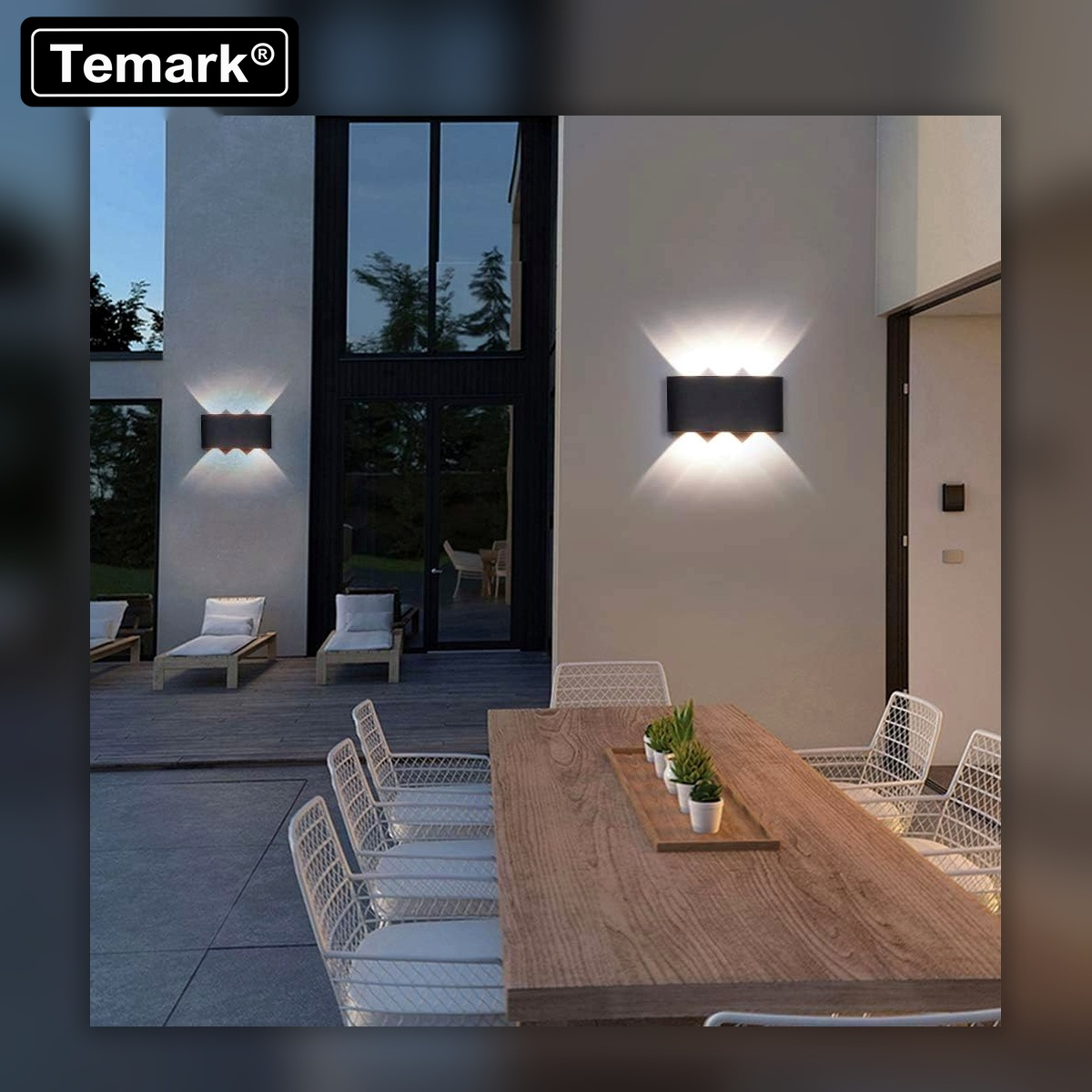 TMK-LP300 - detaliu 5 aplică LED exterior