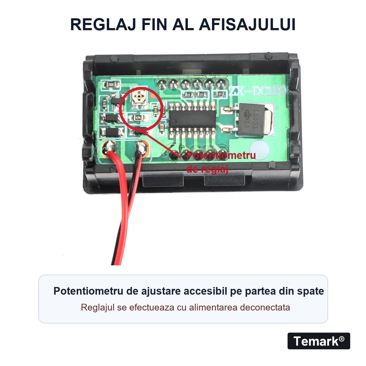 Potențiometru de reglaj fin